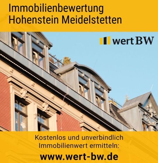 Immobilienbewertung Hohenstein Meidelstetten